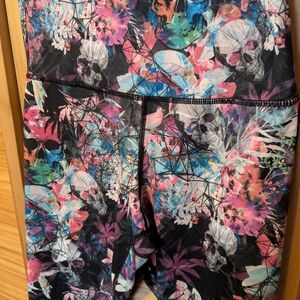 Evolution and Creation Multicolor Graphic Leggings